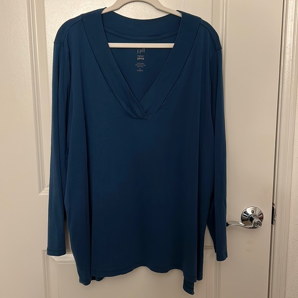 J. Jill Tops - J. Jill Pima cotton long sleeve top